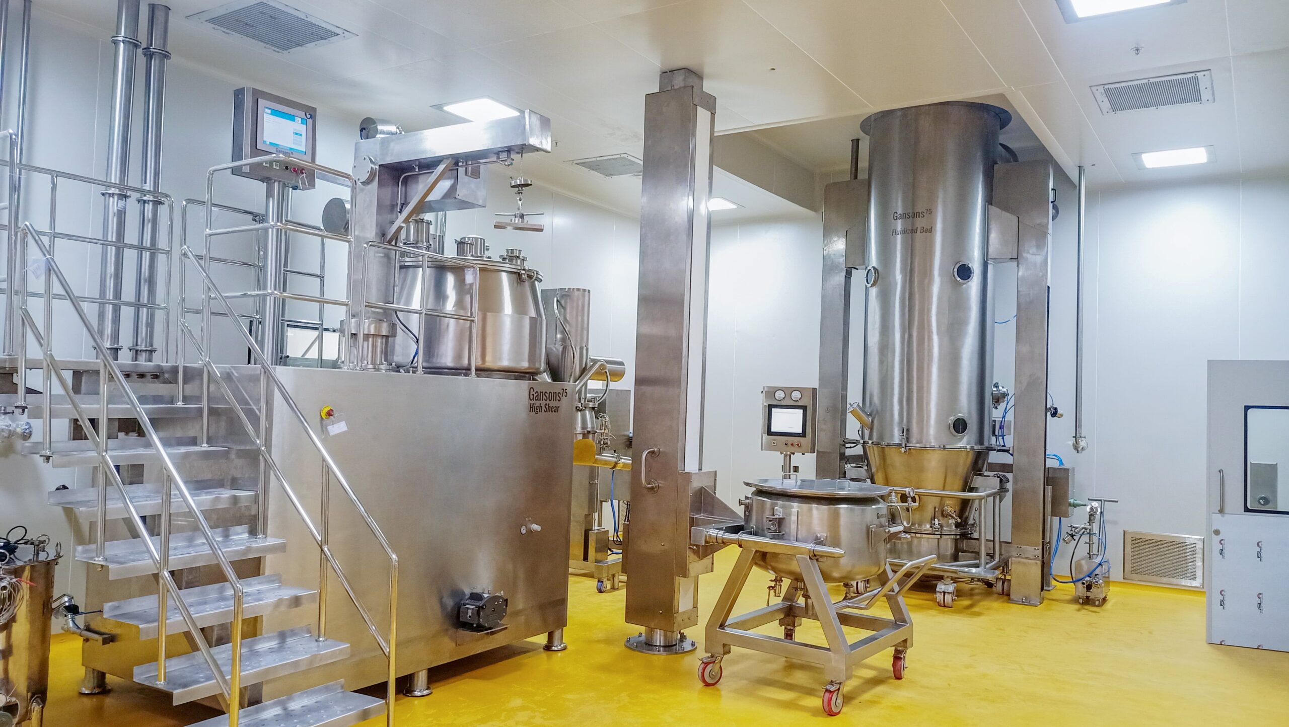 Integrated granulation line – Wet Granulation Suite